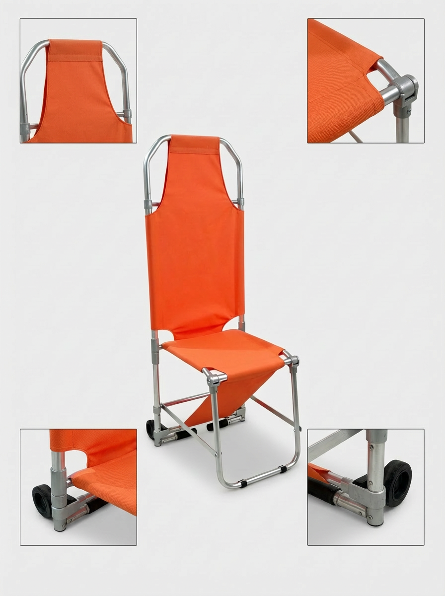 Folding Stretcher with Wheels