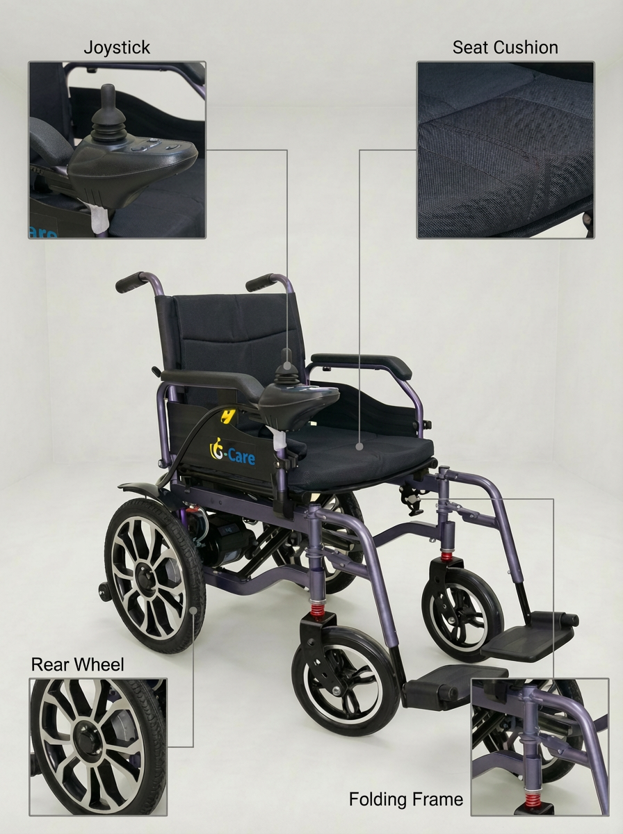 Electric Wheelchair 16 inches"UGCare"