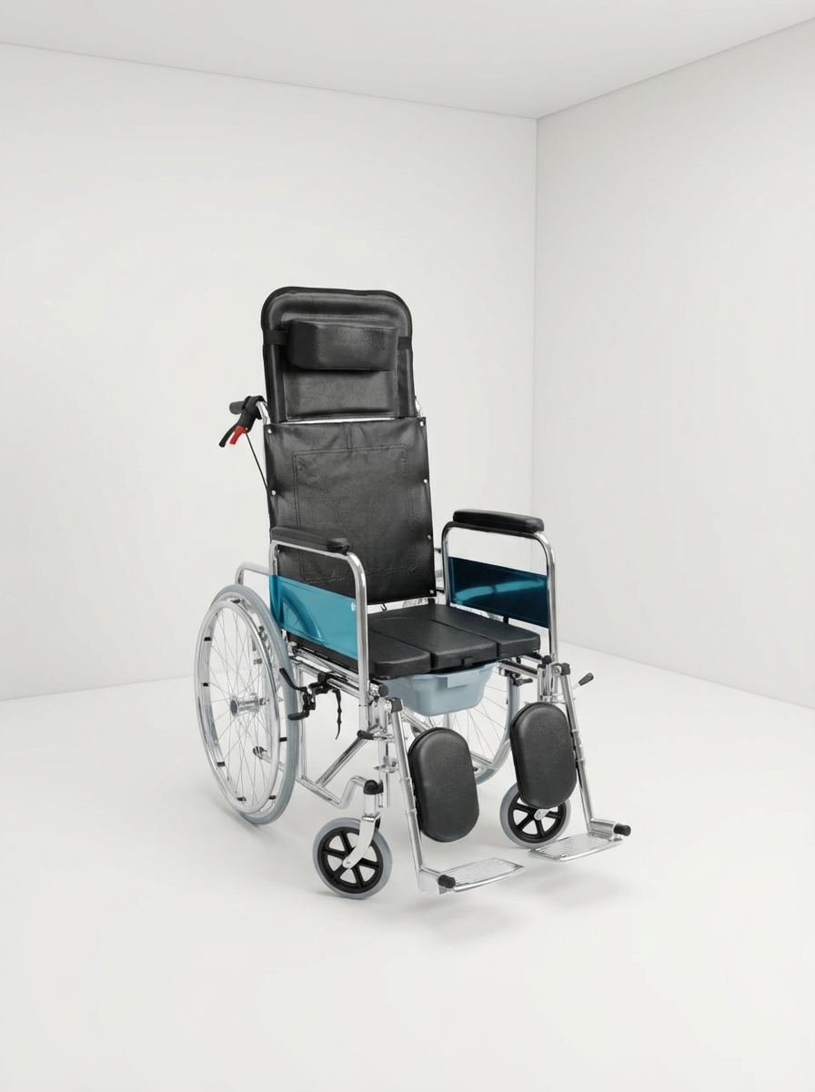 Multipurpose Commode Bed Chair