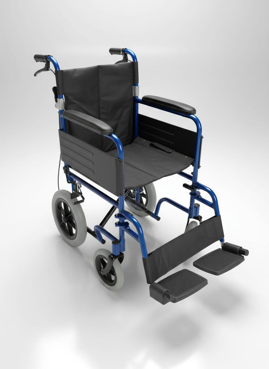 Aluminum Wheelchair 43cm