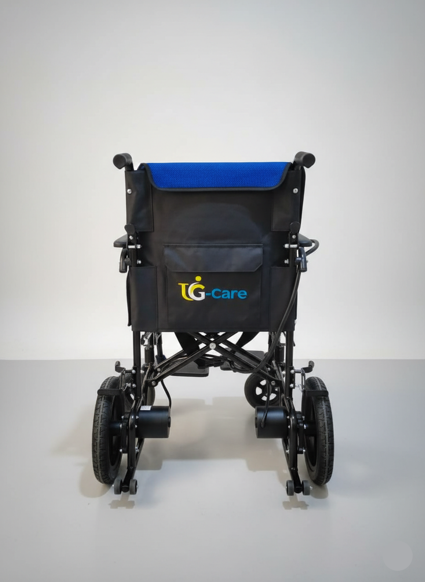 Electric Wheelchair with Side-Mounted Batteries "UGCare"