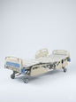 Hospital bed on a white background