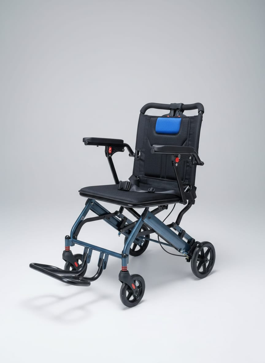 Light Aluminum Manual Wheelchair