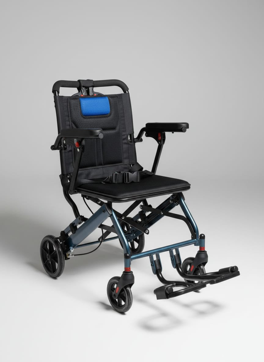 Light Aluminum Manual Wheelchair