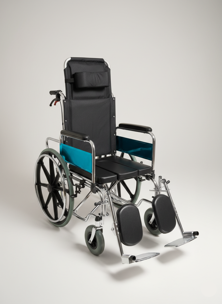 Multipurpose Commode Bed Chair Premium Design