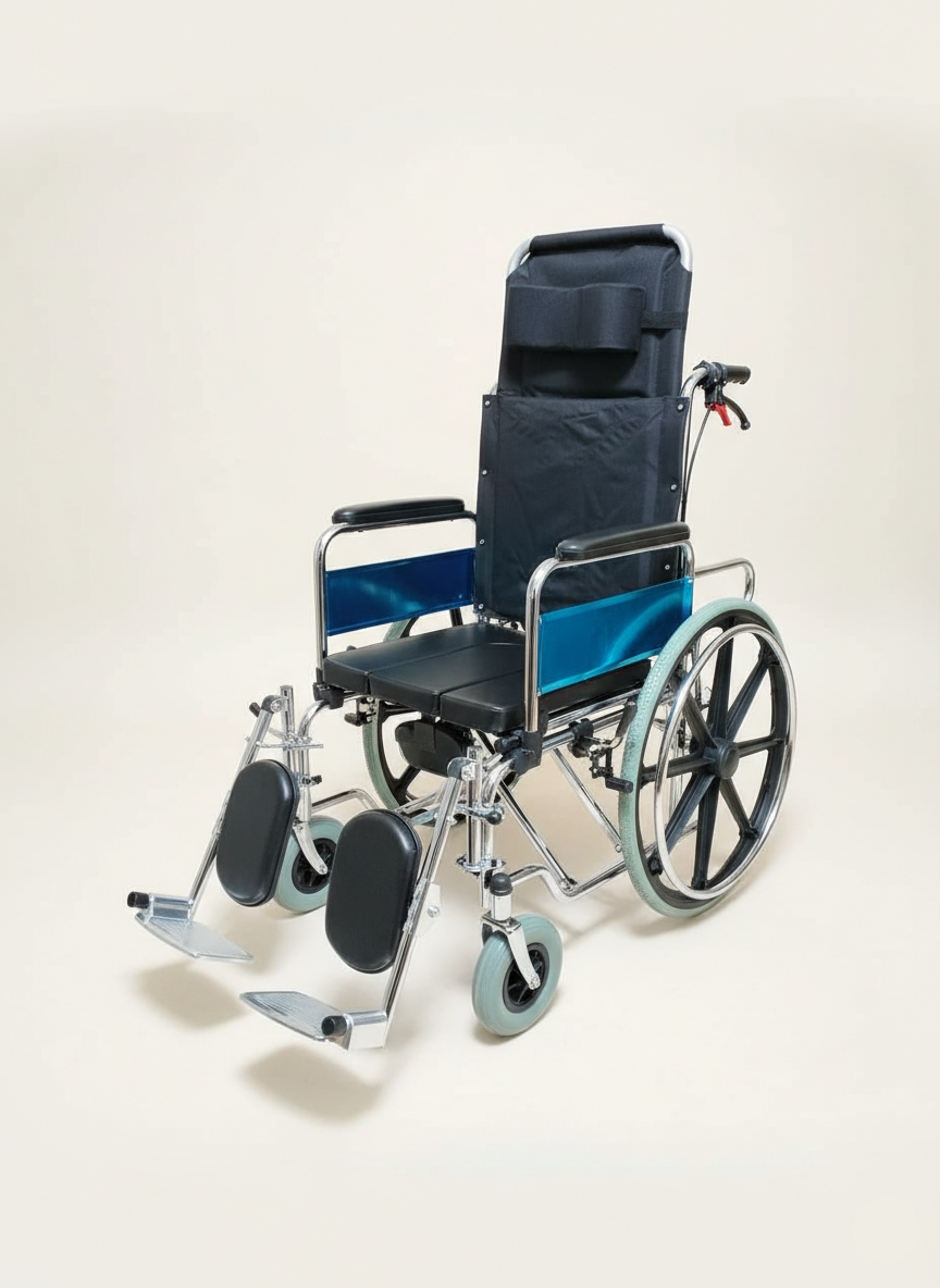 Multipurpose Commode Bed Chair Premium Design