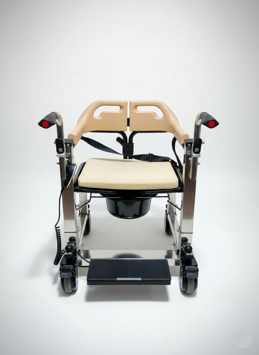 Stainless Steel Electric Transfer Chair