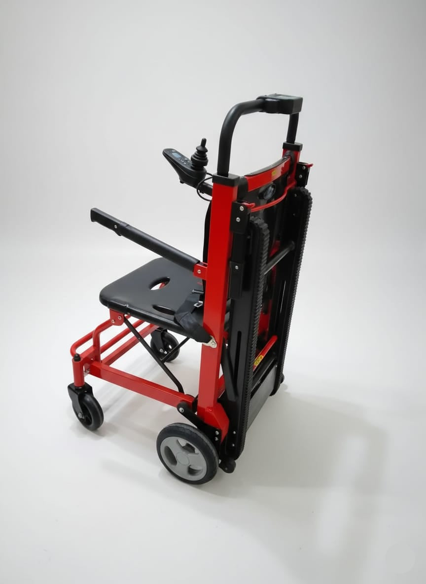 Electric Stair Climbing Wheelchair with Controller
