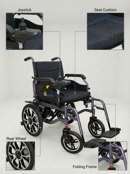 Electric Wheelchair 16 inches"UGCare"